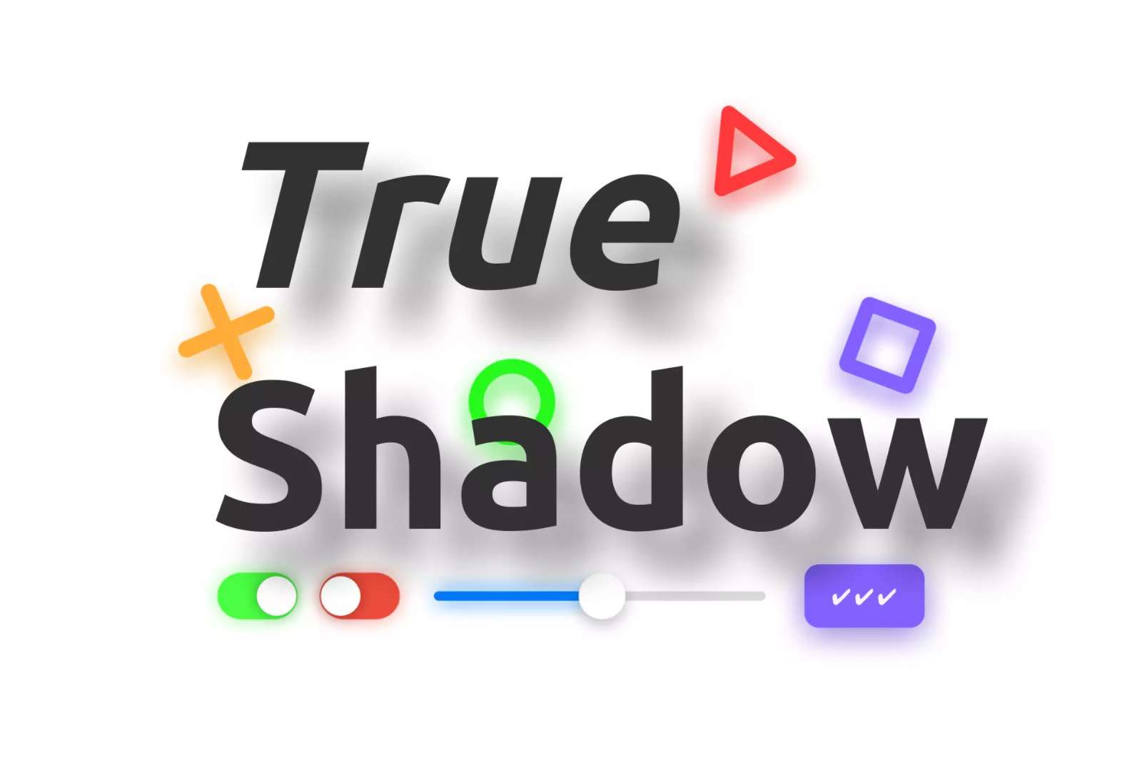 True Shadow - UI Soft Shadow and Glow 1.3.2纹理阴影模拟光晕