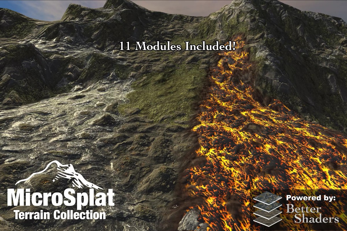 MicroSplat - Terrain Collection 3.9.28地形渲染