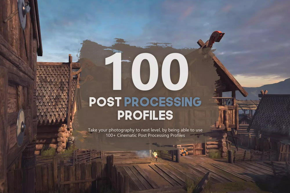 100+ Cinematic Post Processing Profiles 1.0 Unity后期处理效果