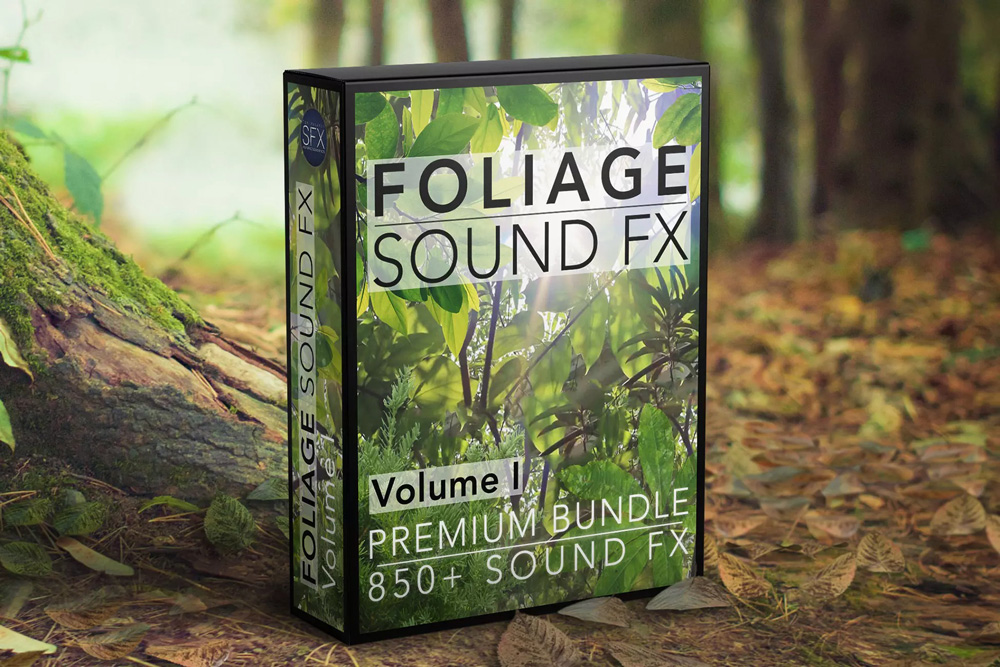 Foliage Sound FX - Volume I 1.0 树叶草丛树枝850个声音效果