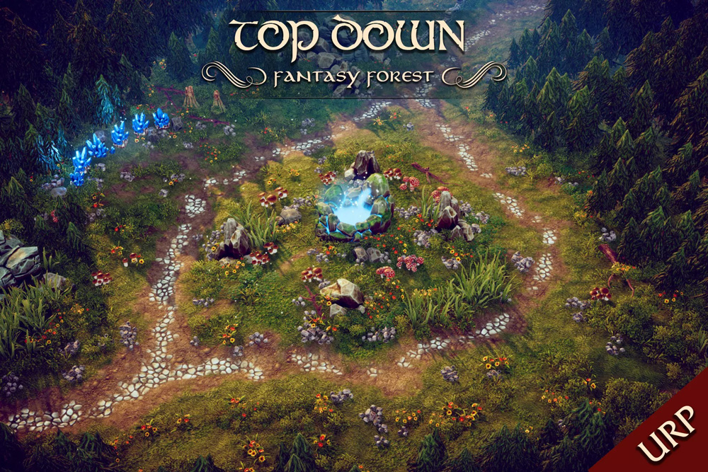 Top Down - Fantasy Forest - RTS & MOBA (URP)1.0.2