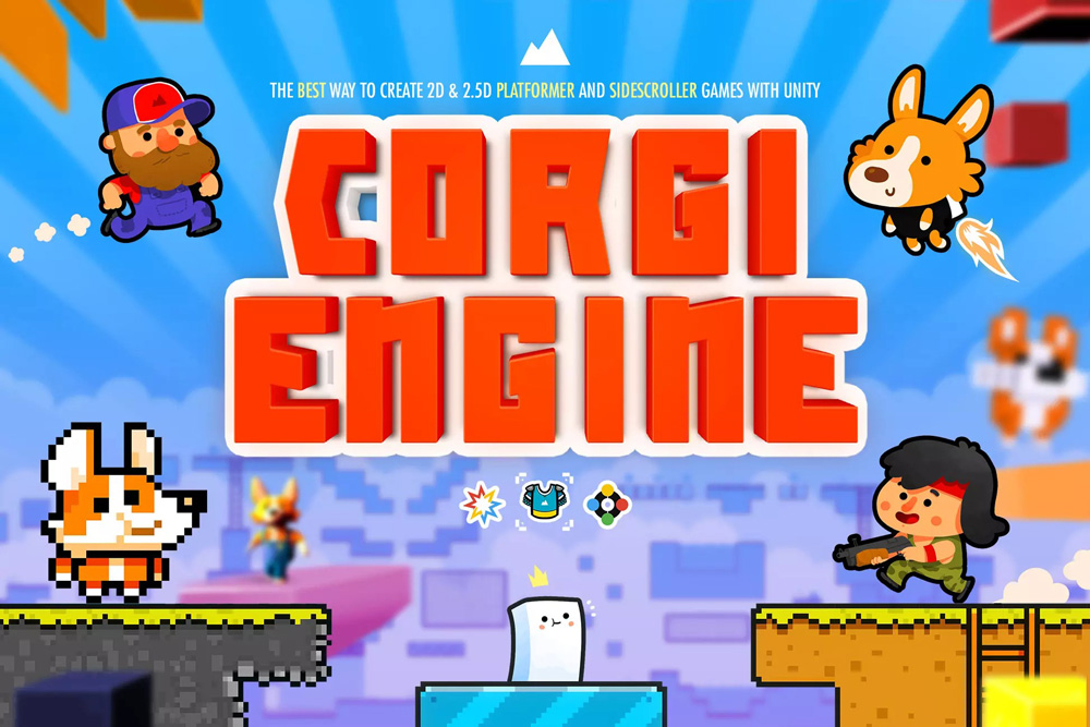 Corgi Engine - 2D + 2.5D Platformer 7.5.1 横板游戏模板