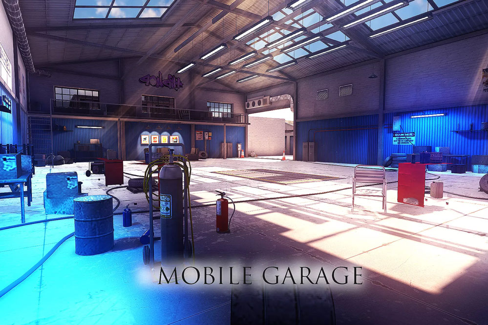 Mobile Garage Vol. 2 1.0 车库场景模型U3D模型