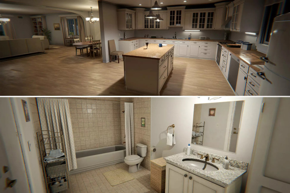 House Furniture Pack 2.0.0 U3D场景现代室内家具模型