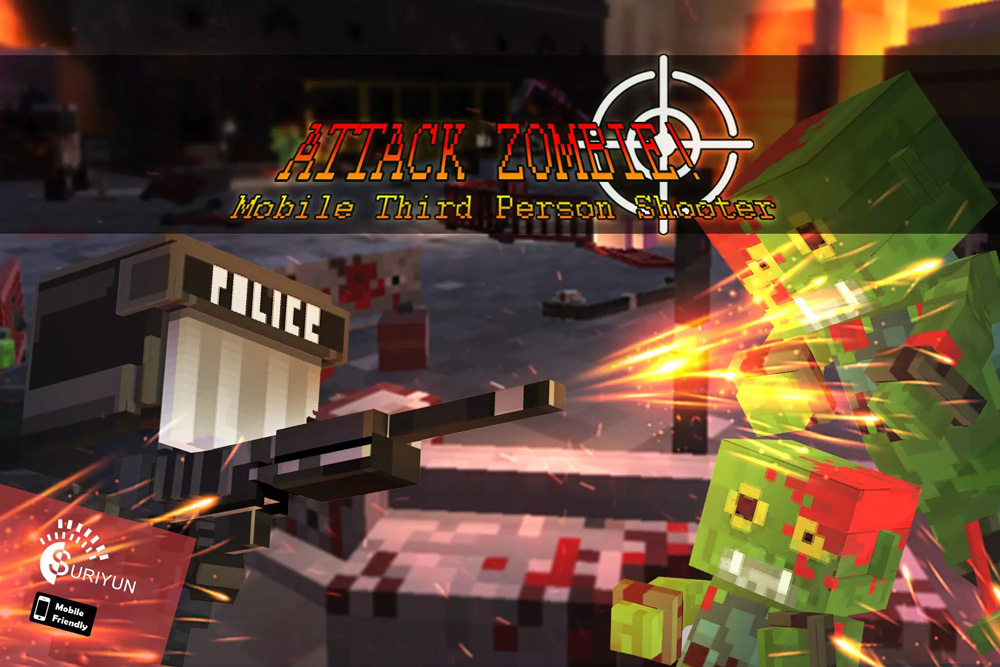 Attack Zombie Mobile TPS 2.0 第三人称射击游戏控制系统