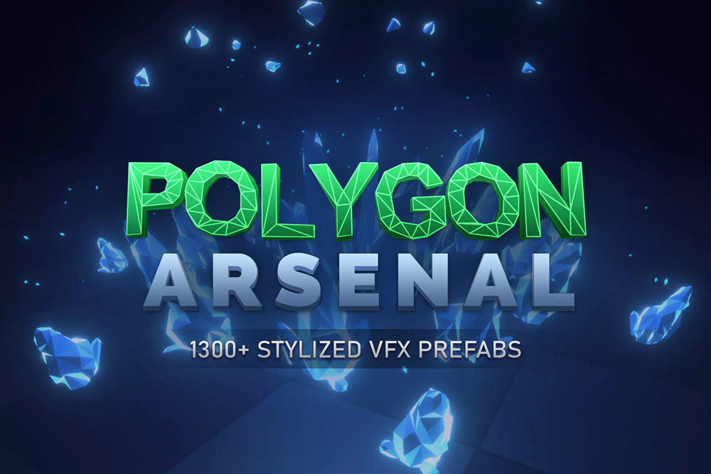 Polygon Arsenal 2.0 战斗粒子特效互动特效环境特效