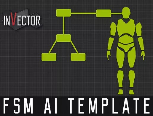 FSM AI Template 1.1.7b 游戏可视化人工智能系统