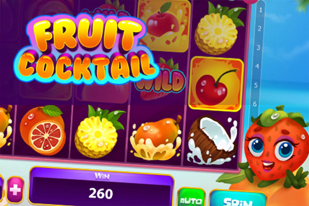 Fruit cocktail slot game assets 1.0老虎机游戏素材