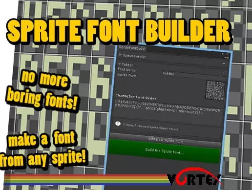 Sprite Font Builder 1.2.0 字体文本创建工具
