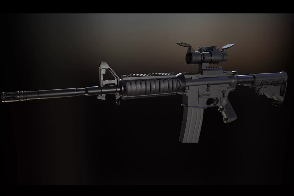 M4A1 Carbine - Gameready 1.0  M4A1卡宾枪模型
