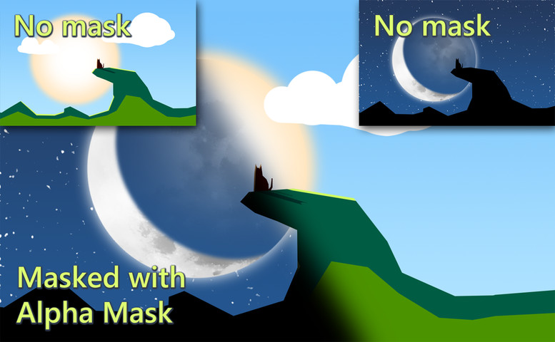 Alpha Mask UI, Sprites, Quads 2.1  图片精灵面片遮罩工具