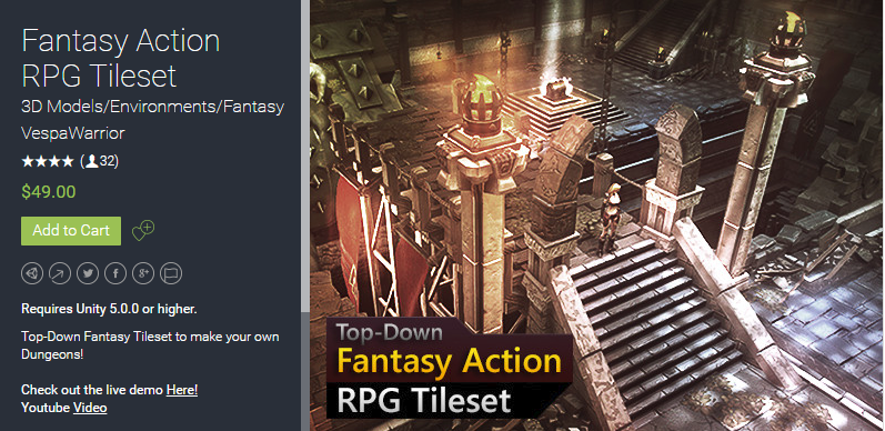 Fantasy Action RPG Tileset 1.2    奇幻动作角色扮演游戏