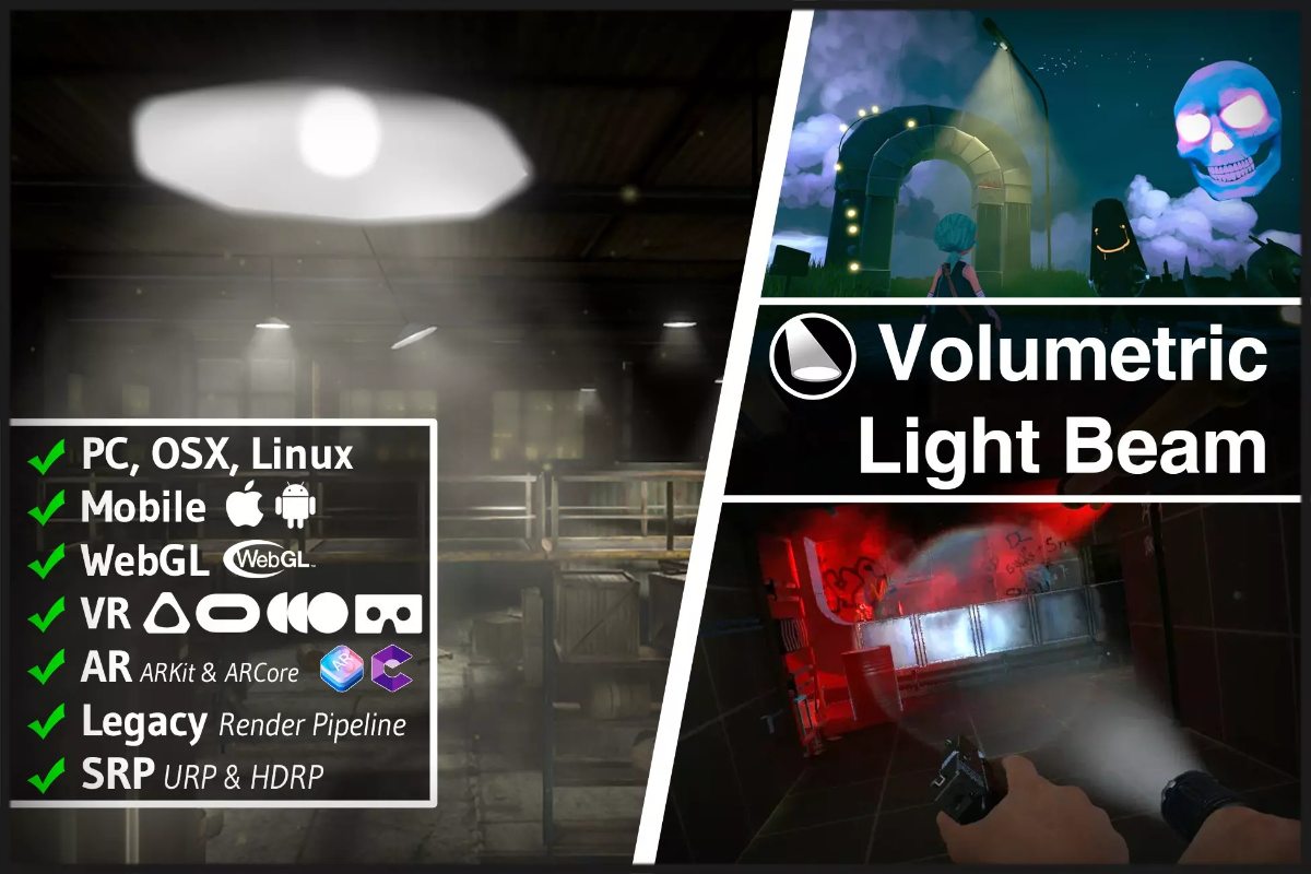 Volumetric Light Beam  1.96    体积光照明特效插件
