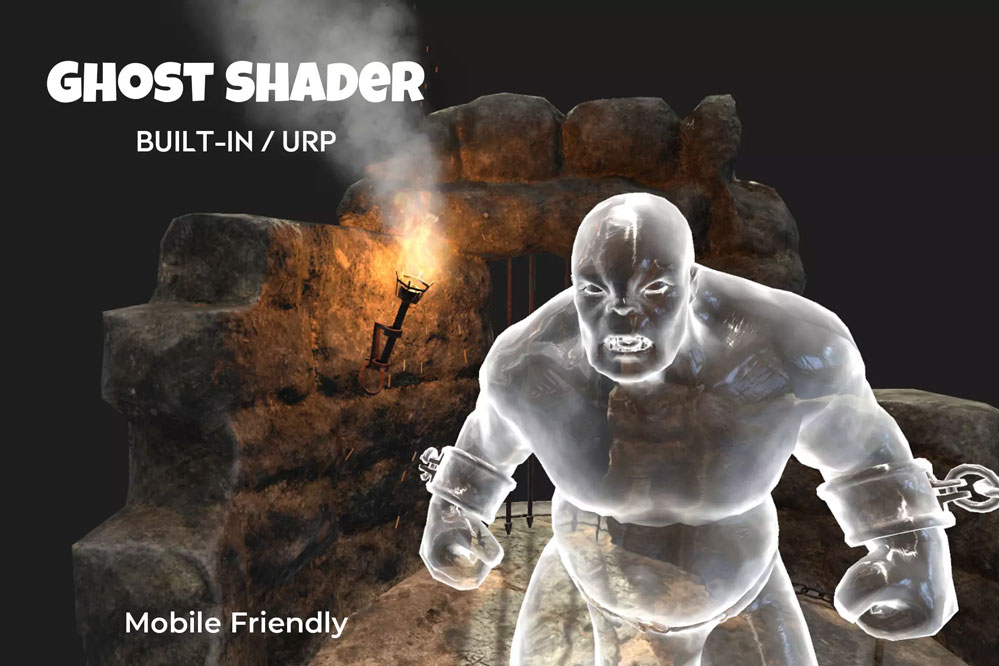 URP - Ghost Shaders 2020.2    幽灵鬼影隐身特效着色器