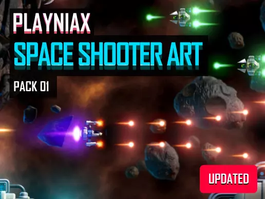 Space Shooter Art Pack 01　1.4