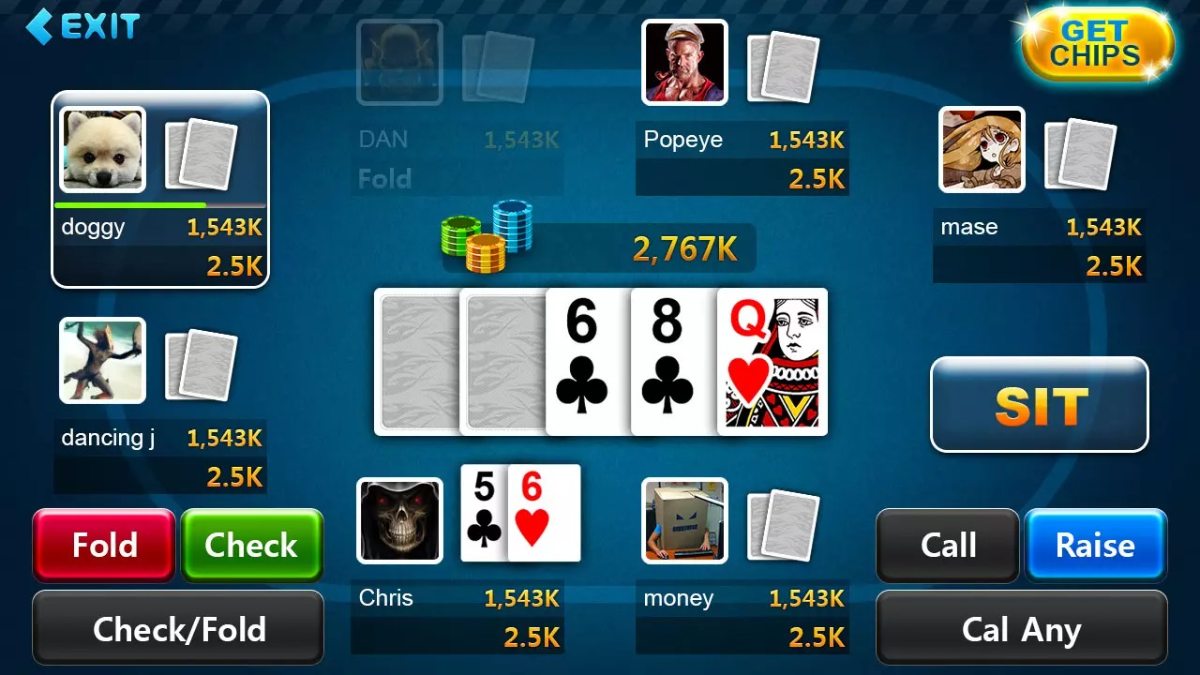 Texas HoldEm Poker UI Asset 1.4.0