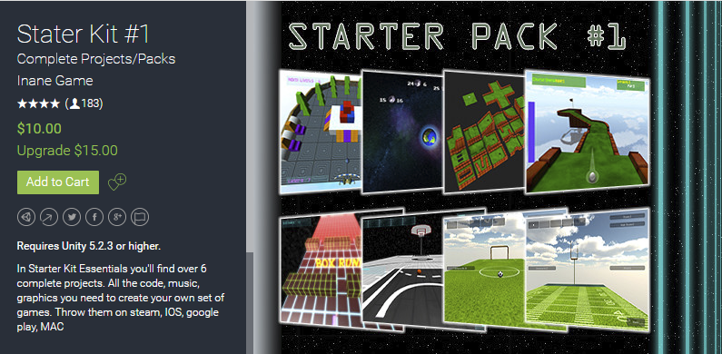 Stater Kit #1 4.0 游戏完整项目