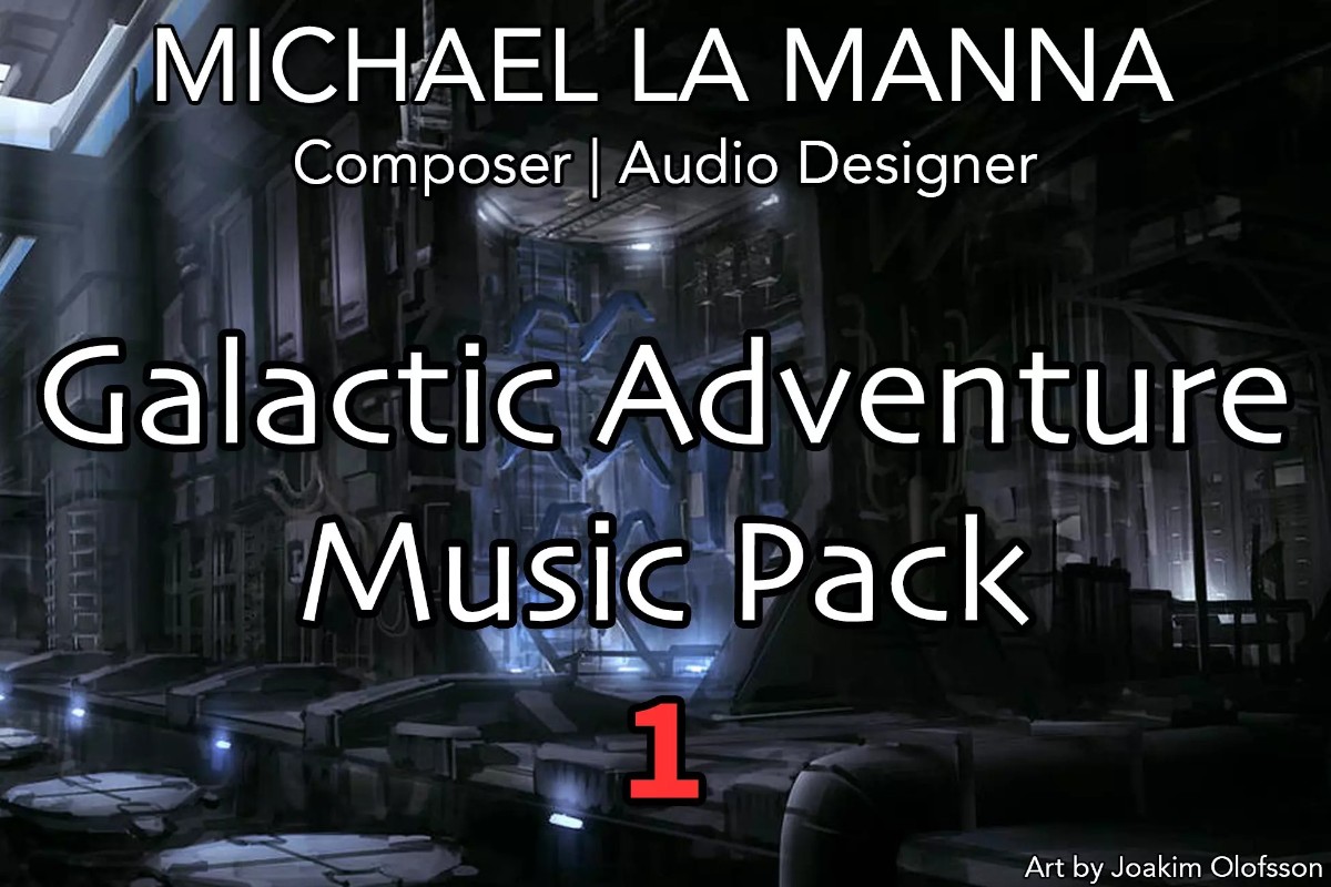Galactic Adventure Music Pack 1 2.0 科幻视频游戏银河冒险音效
