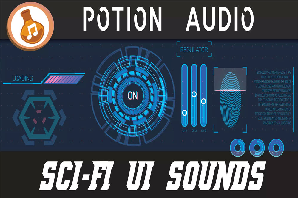 Sci-Fi User Interface Sounds 1.0   科幻机械游戏UI界面虚幻4音效