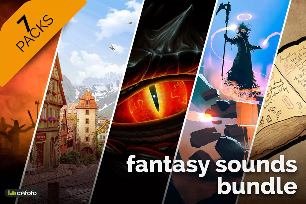 Fantasy Sounds Bundle 1.0   环境战斗音效背景乐包