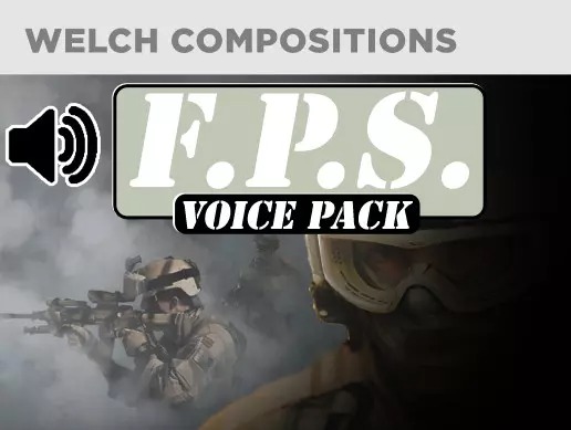 First Person Shooter Voice Pack 1.0   射击游戏人声语音