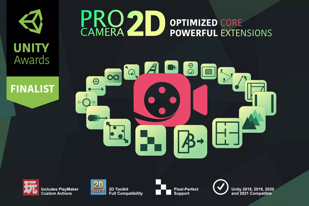 Pro Camera 2D - The definitive 2D & 2.5D Unity camera plugin 2.8.0