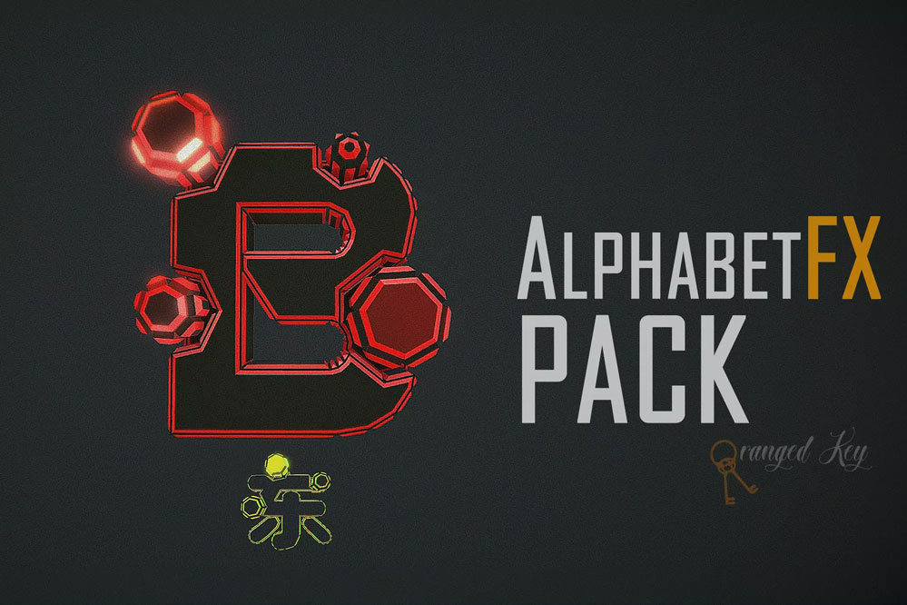 Alphabet FX Pack (LatinChinese) 1.2.2   拉丁字母数字中文特效