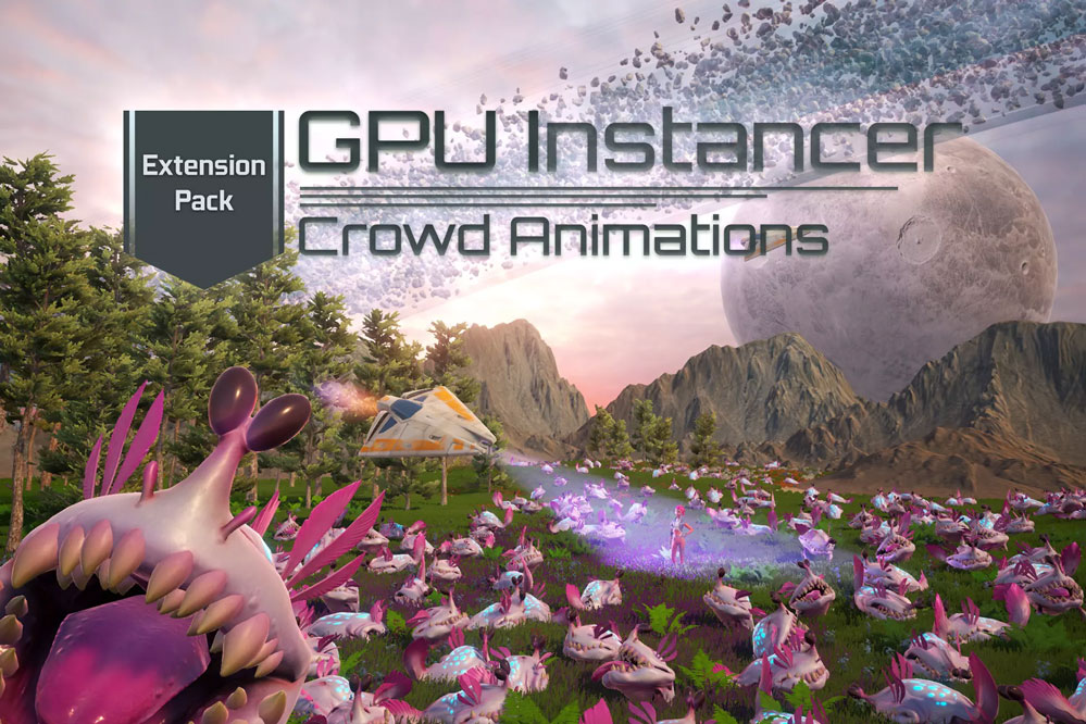 GPU Instancer - Crowd Animations 0.9.7    人群动画插件