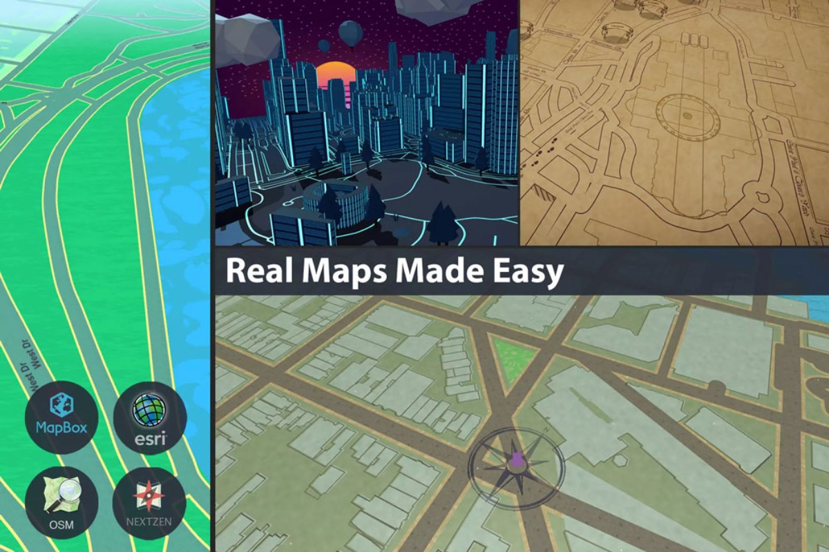 GO Map - 3D Map for AR Gaming 3.7.1     游戏3D动态地图SDK