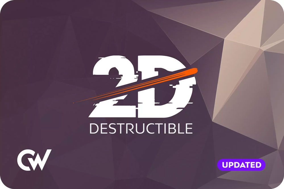 Destructible 2D 3.0.10         精灵破坏粉碎爆炸切割片插件