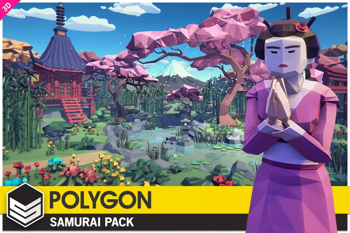 POLYGON - Samurai Pack v1.2     日本武士题材
