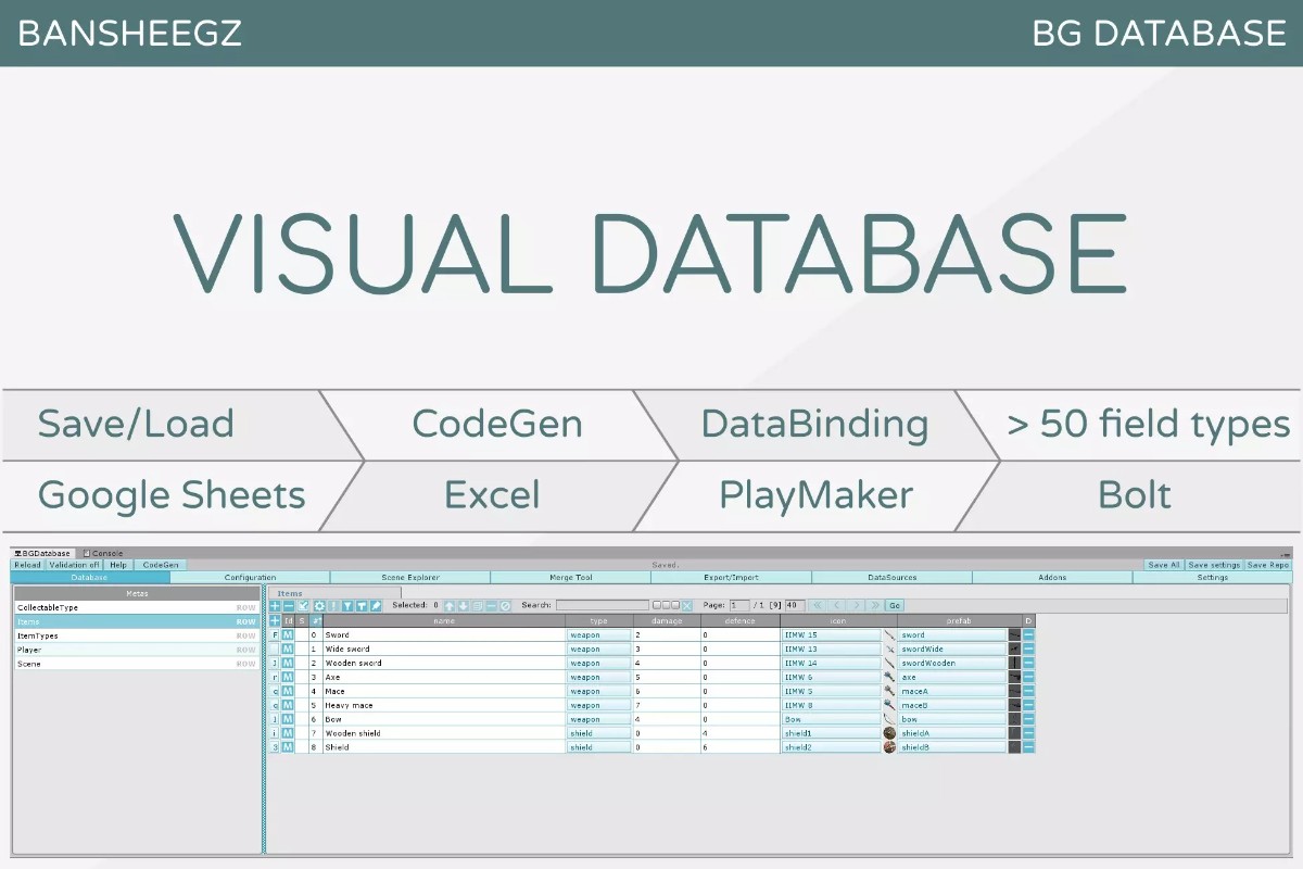 BG Database 1.6.10      游戏内存数据库插件