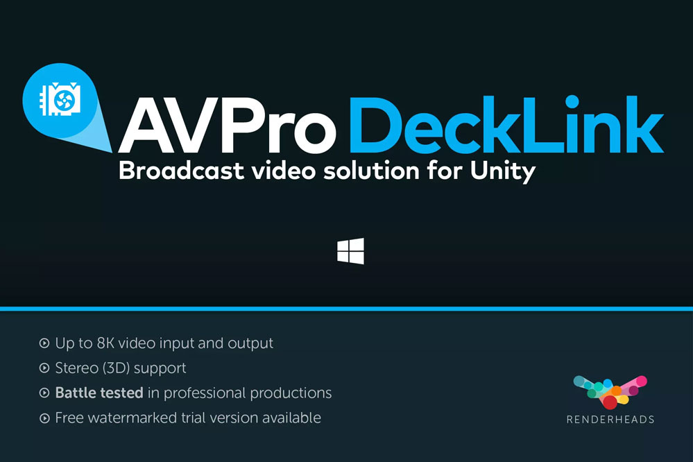 AVPro DeckLink 1.3.2     广播视频解决方案