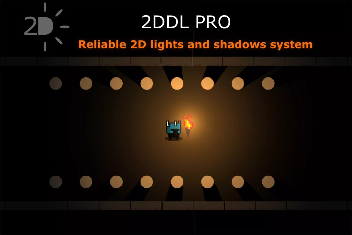 2DDL Pro  2D Dynamic Lights and Shadows 1.4.18        2D灯光动态光影