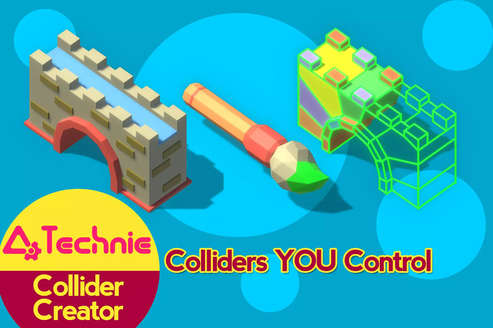 Technie Collider Creator 3.2.2      快速创建碰撞器插件