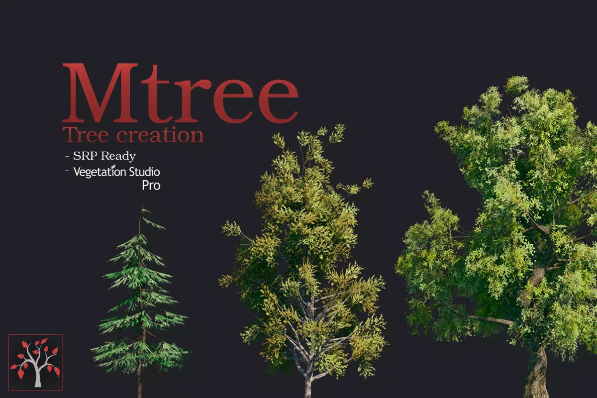 Mtree - Tree Creation 2.5.2     树木植被模型创建生成器