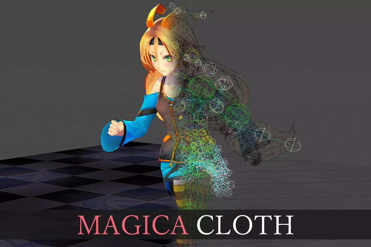 Magica Cloth 1.9.5      快速布料模拟器