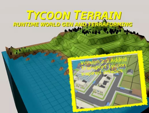 Tycoon Terrain 2.3.0    大亨类游戏运行时场景地形解决方案