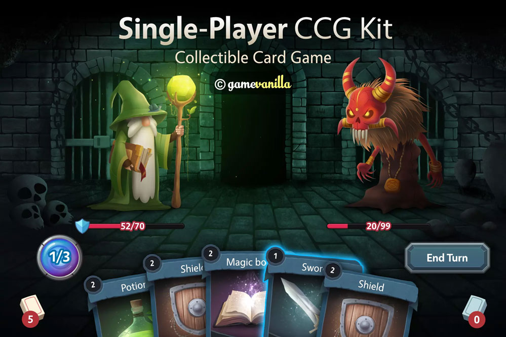 Single-Player CCG Kit 1.1.1    单人卡牌游戏