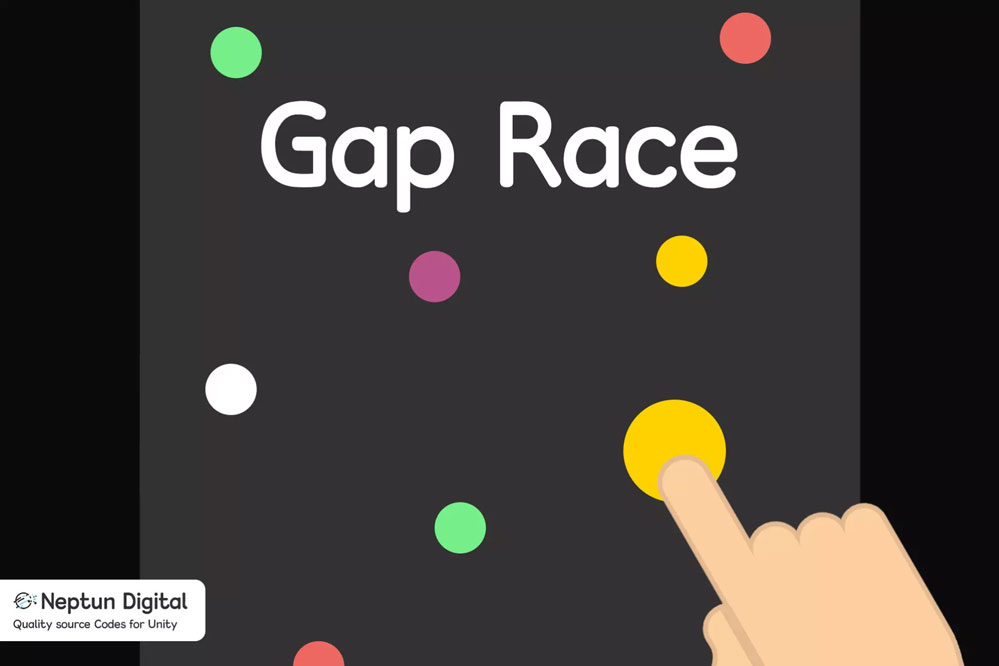 Gap Race - 2D Arcade Game Template 1.0    2D街机游戏模板