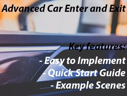 Advanced Car Enter and Exit 1.0    汽车进入和退出插件
