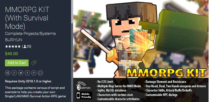 MMORPG KIT With Survival Mode 1.26