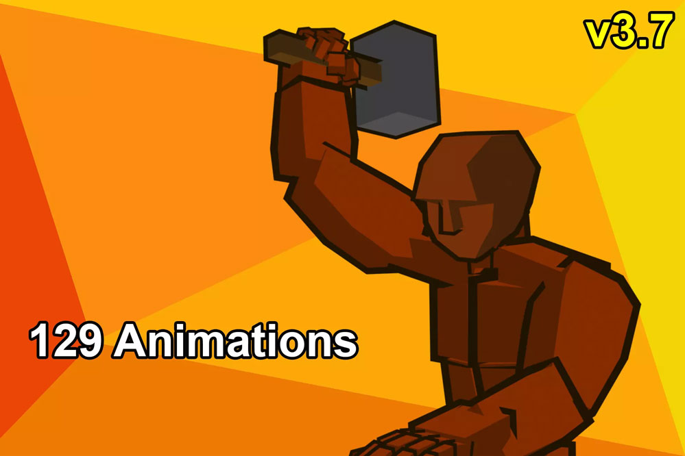 Crafting Mecanim Animation Pack 3.7        制造动画包