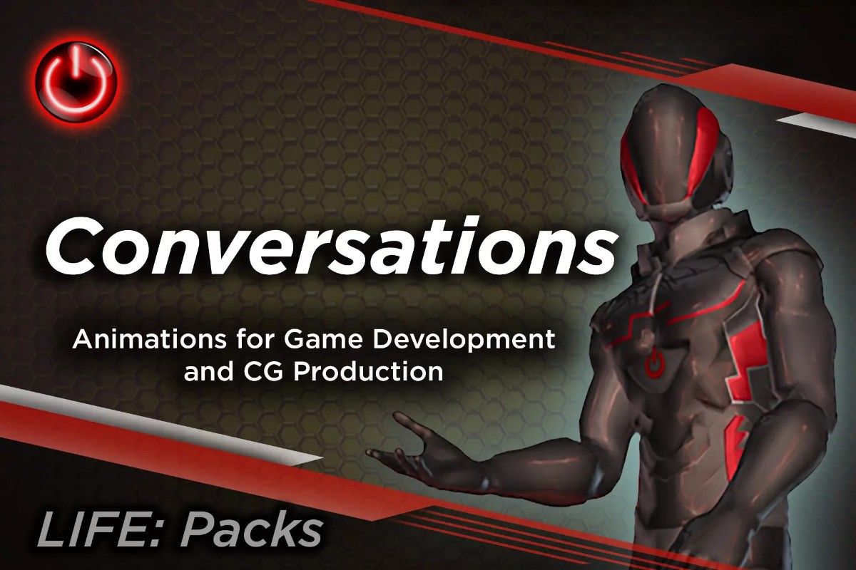 Conversations - Mocap Animation Pack 2.0     人物交谈动画包