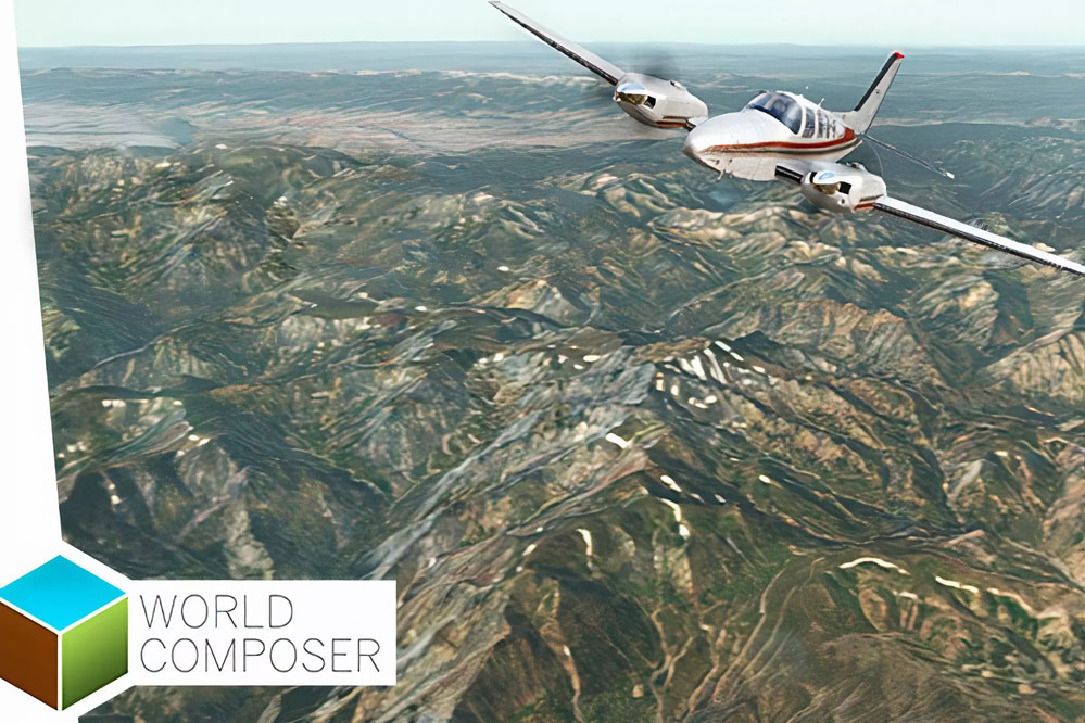 WorldComposer 1.85     现实世界高度图数据卫星图像提取转换