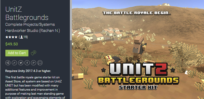 UnitZ Battlegrounds beta4     FPS射击游戏仿吃鸡模式