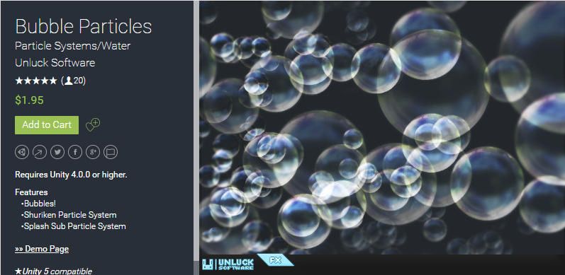 Bubble Particles 1.0     泡沫粒子特效