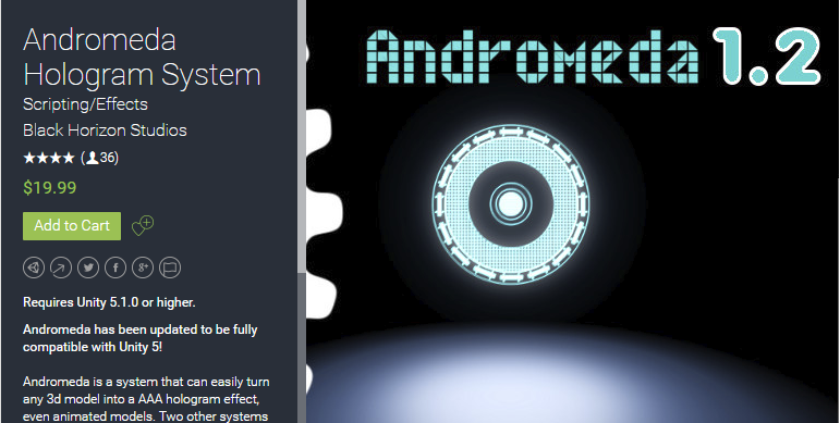 Andromeda Hologram System 1.2.6