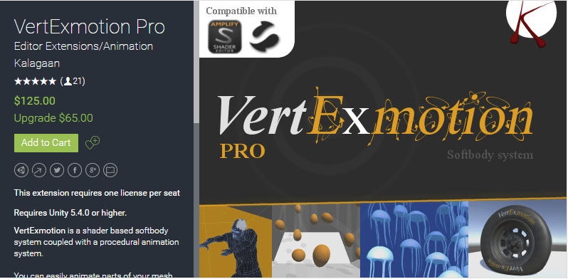 VertExmotion Pro 1.6.9    衣物头发软体物体动画编辑插件