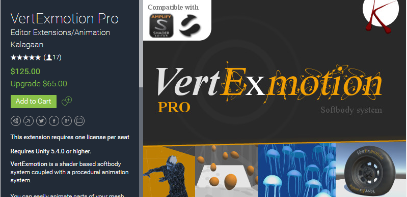 VertExmotion Pro 1.6.7       衣物头发软体物体动画编辑插件
